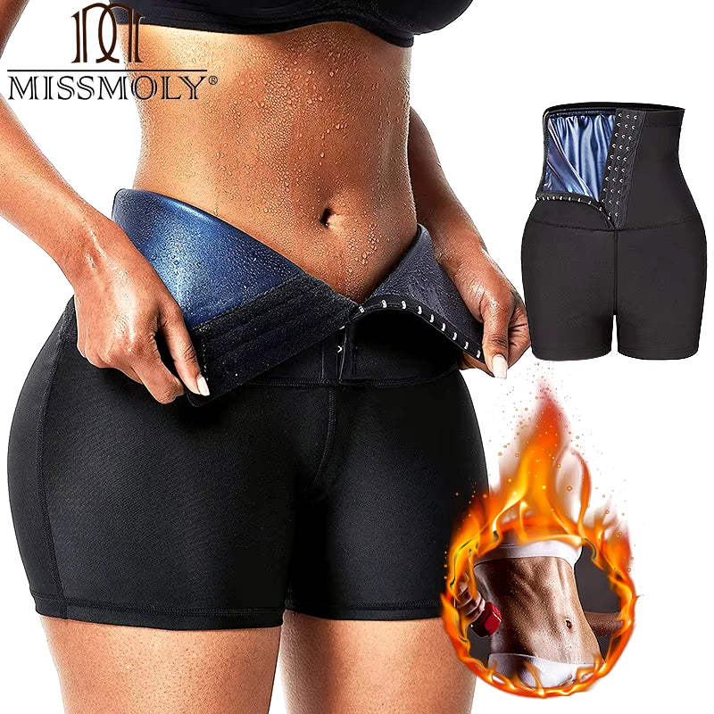Hot Sweat Slimming Shorts – Shape Your Waist, Burn Fat, and Boost Confidence
